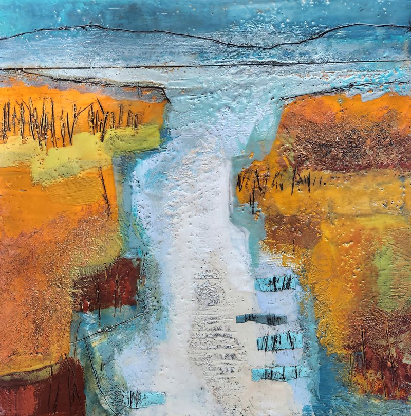 Water Dance Between Ponds