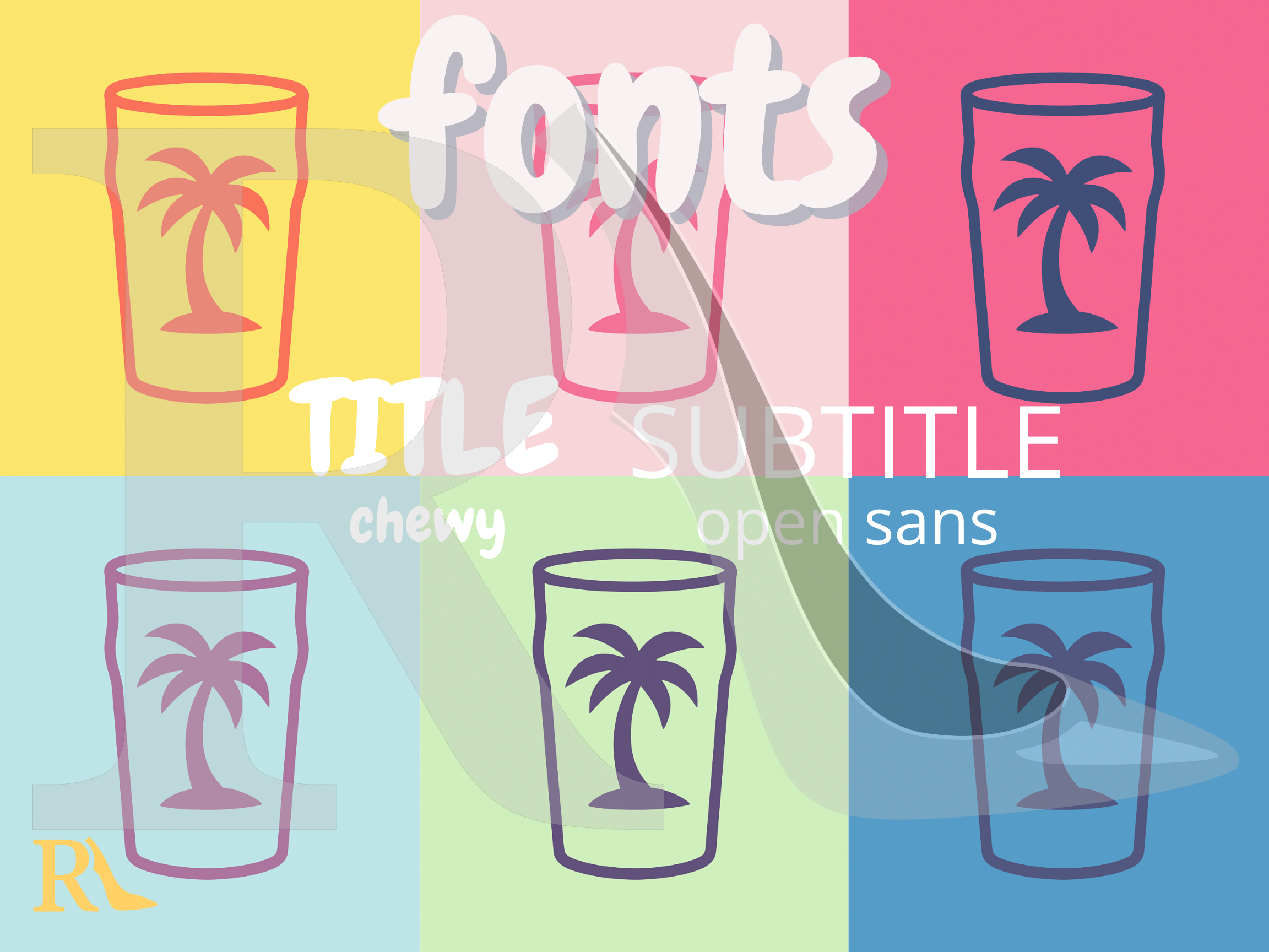 These fonts were thoughtfully selected in collaboration with Pleasure Island Brewing’s founders during a Zoom meeting. I presented a curated set of typefaces that aligned with their desired aesthetic, and together we chose the options that best captu