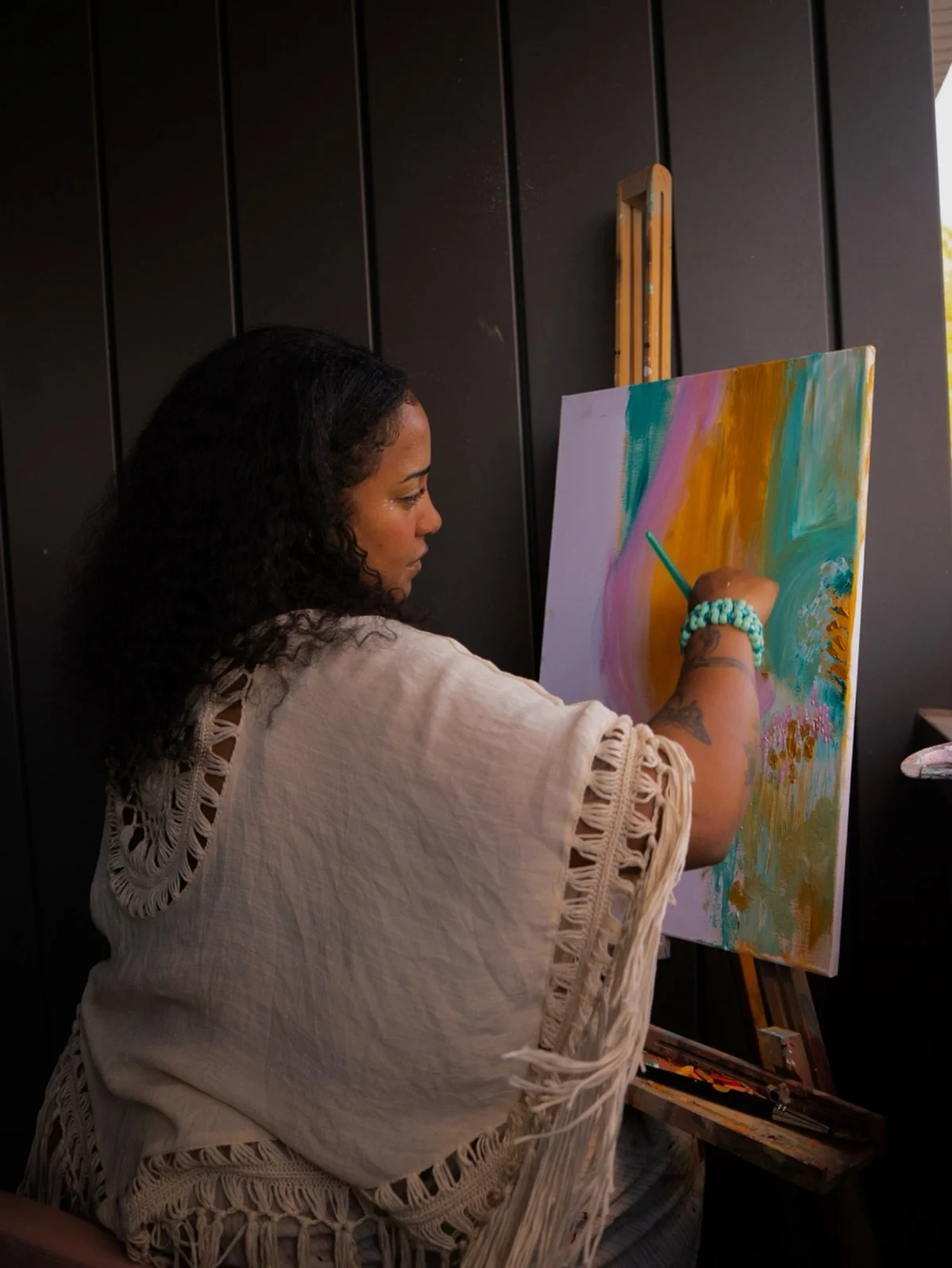Immensely grateful for my painting practice - always painting to enjoy the journey, not the destination ✨

#abstractart #spirituality #arttherapy