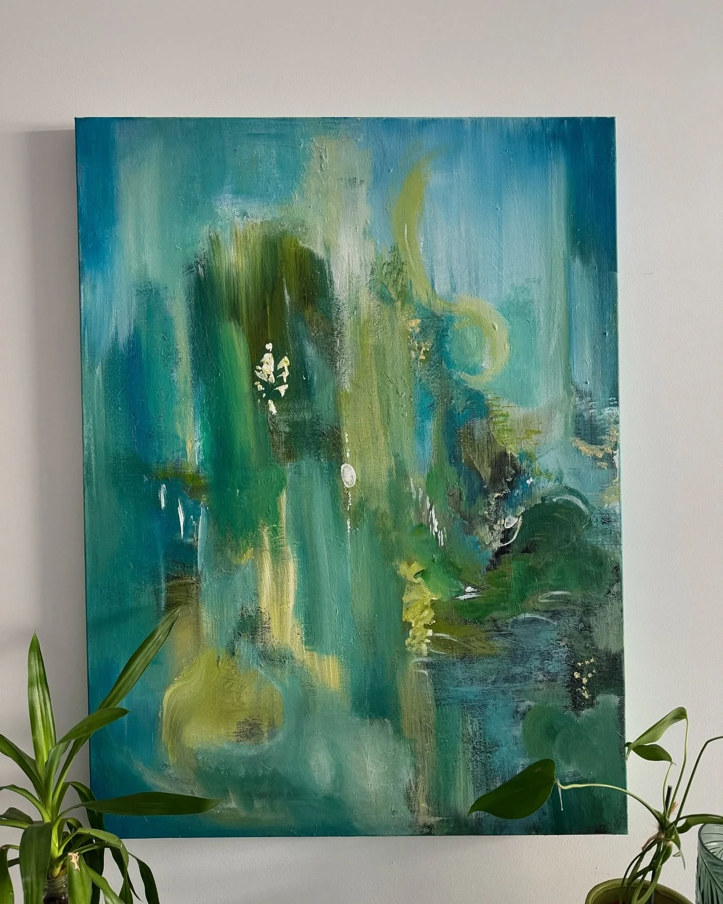 &ldquo;Outlook&rdquo; displayed above my piano 
2025
1m x 75 cm 
Acrylic on canvas 

#abstractartwork