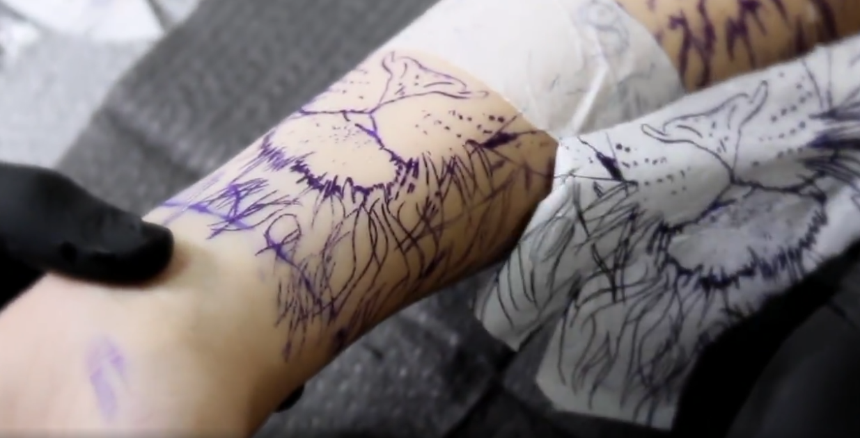 Behind the Scenes - Lion Stencil PIC.png