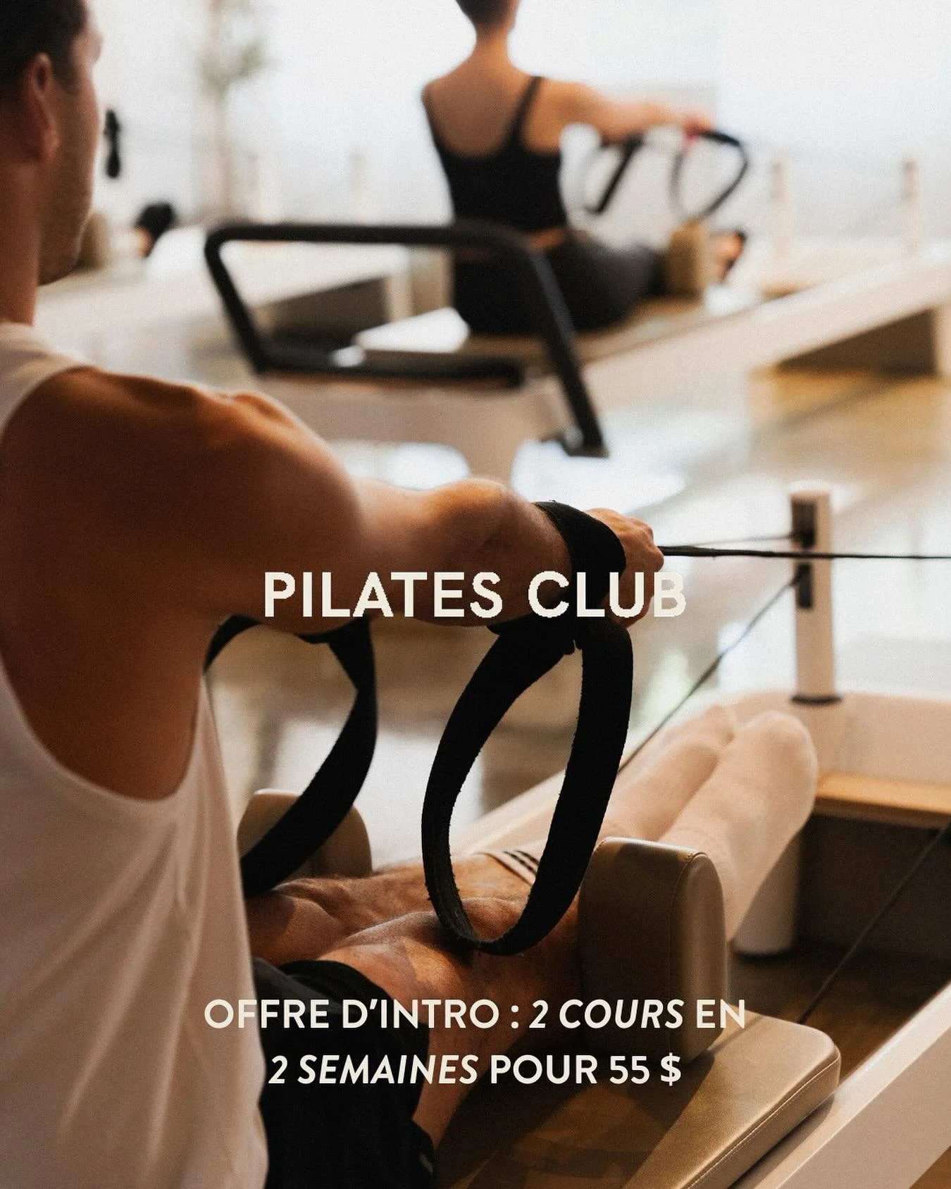 Le Pilates, c’est bien plus qu’un entraînement : c’est une façon d’améliorer ta force, ta mobilité et ta confiance, un mouvement à la fois. 🌟 
Prête à commencer? Profite de notr