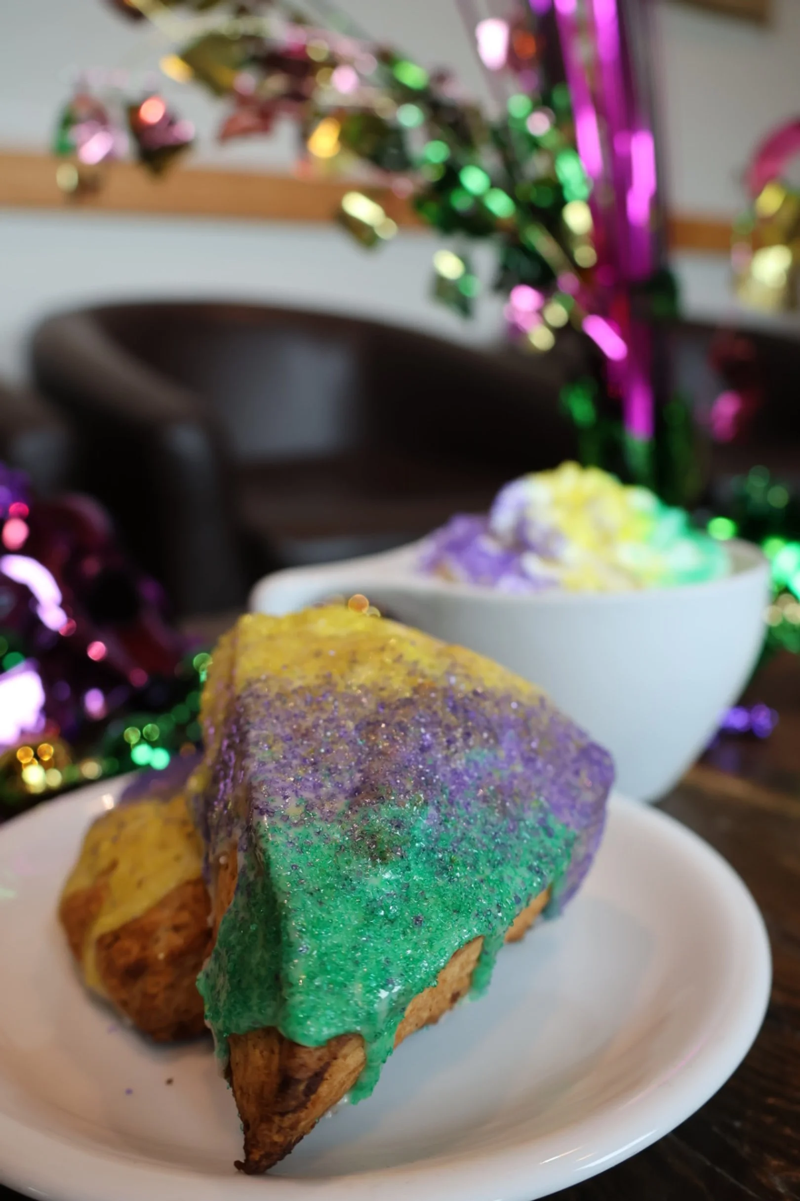 King Cake Scone