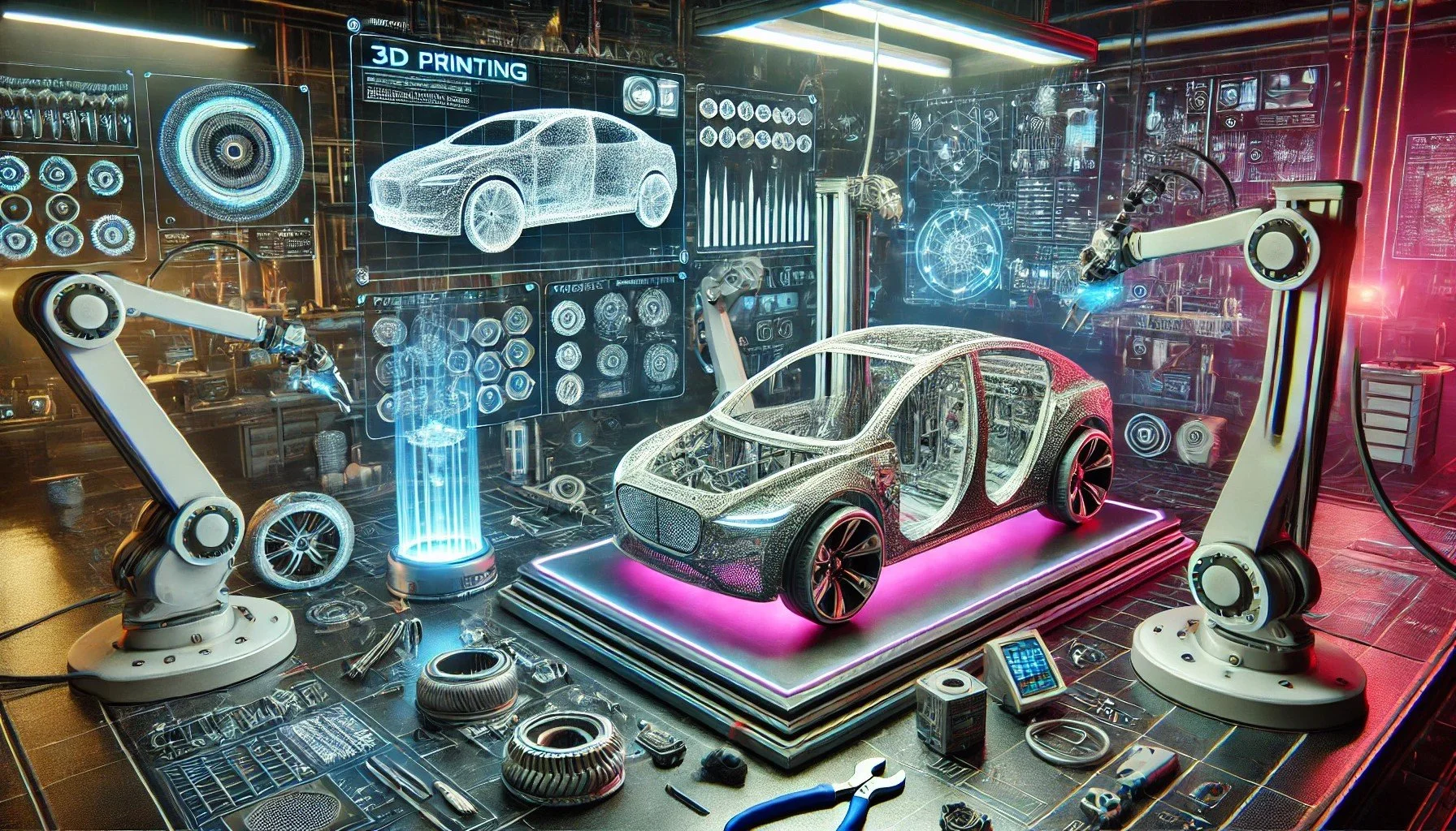 How 3D Printing and AI Are Shaping the Future of Car Repairs and Parts Manufacturing