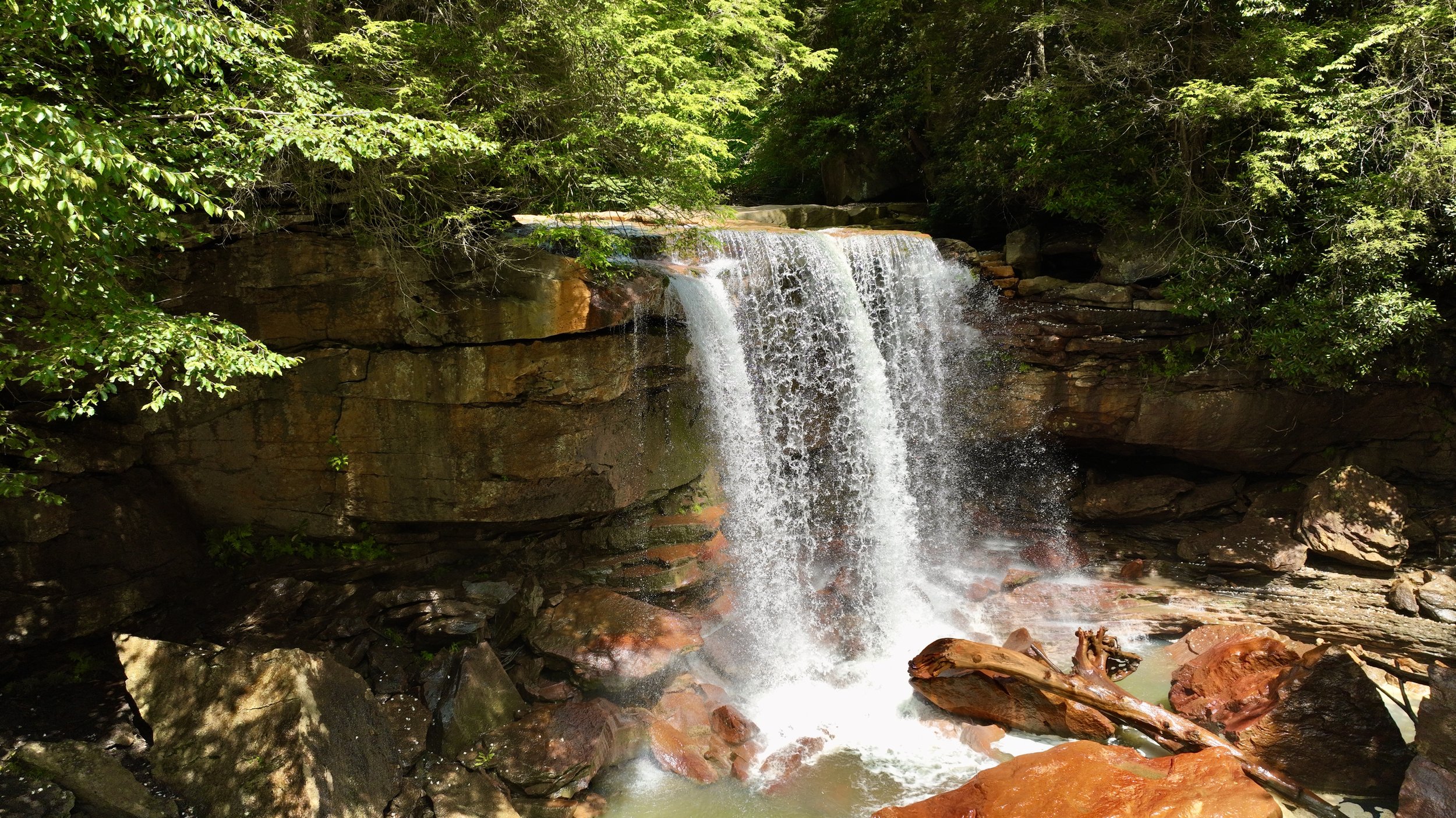 Douglas Falls in Davis, West Virginia