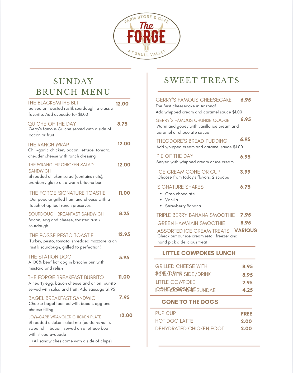 General 5 — The Forge- Farm Store and Cafe