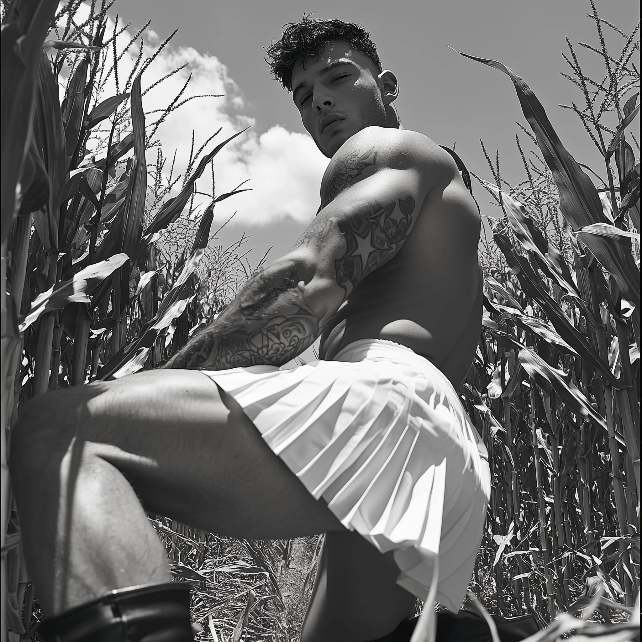 cornfield-ethereal-lgbtq-model