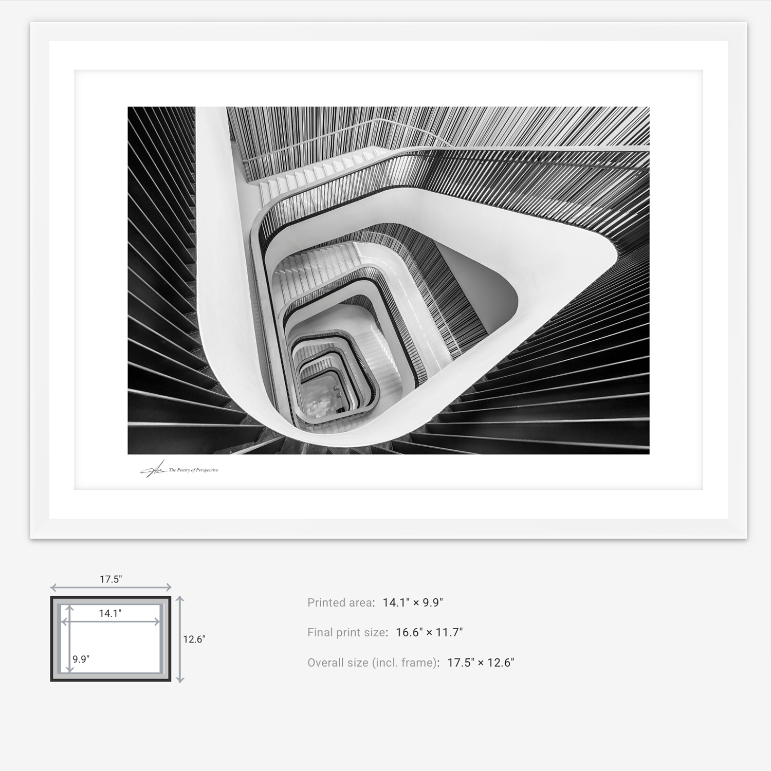 British Photography Award Shortlist, Poetry of Perspective White Frame