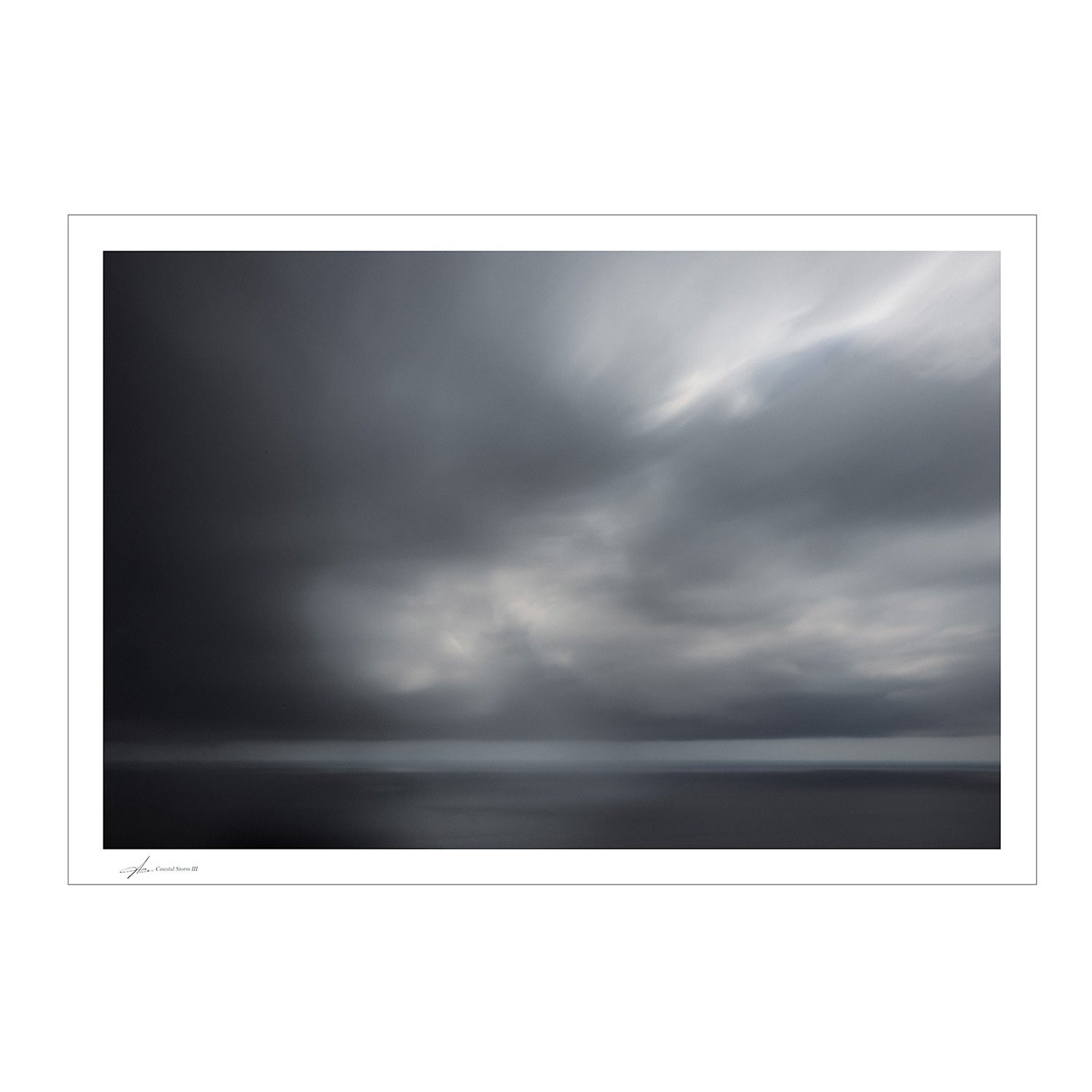 Fine Art Coastal Storm Photography - San Sebastian Spain