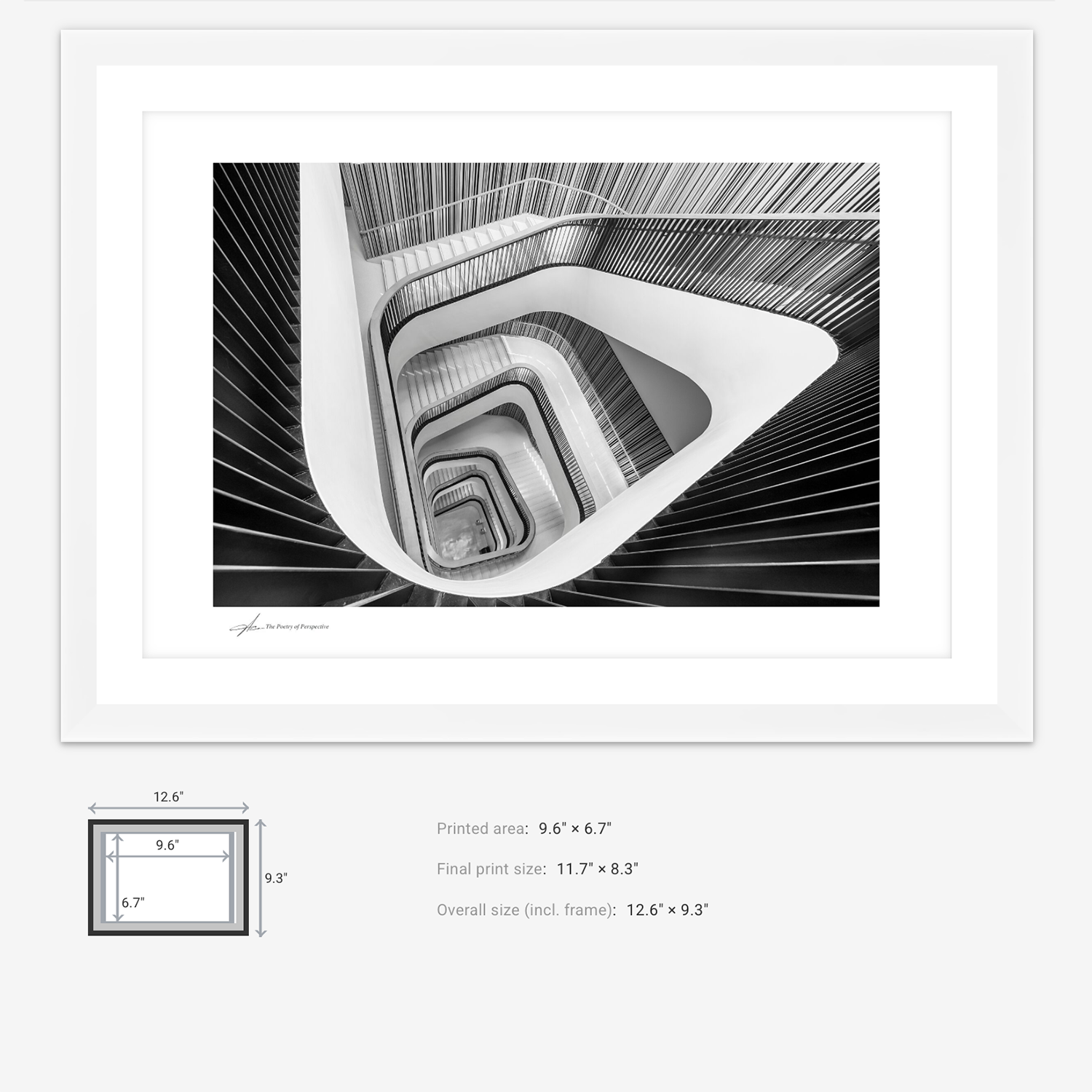 British Photography Award Shortlist, Poetry of Perspective White Frame