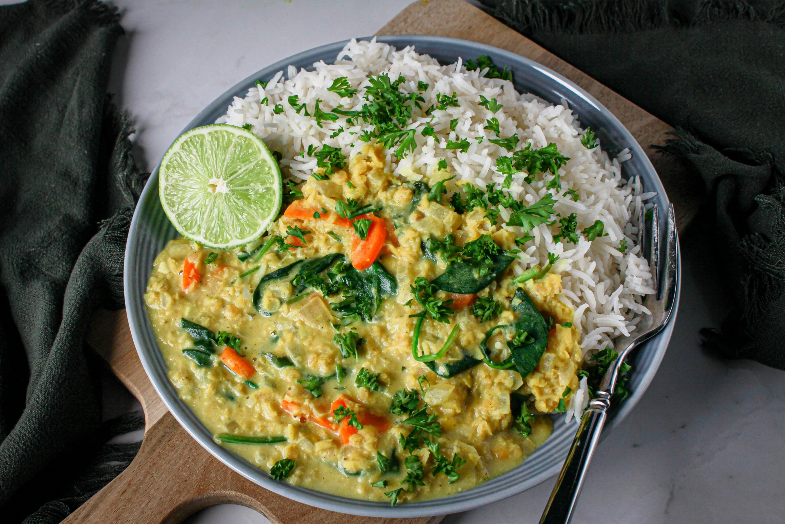 Cozy Coconut Curry Lentils (Vegan, Nut-Free &amp; Allergy-Friendly)