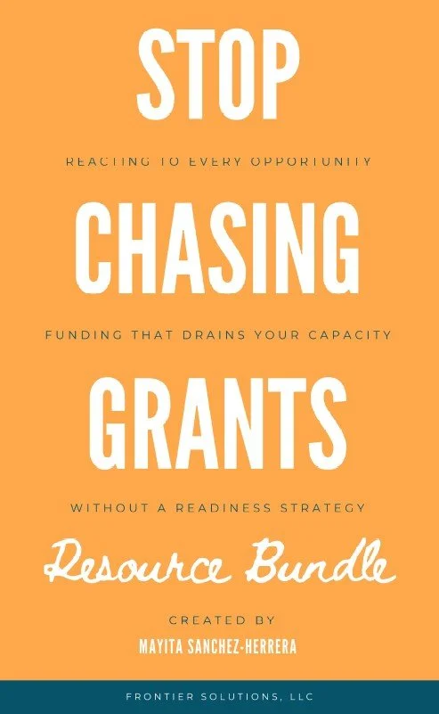 Stop Chasing Grants Resource Bundle