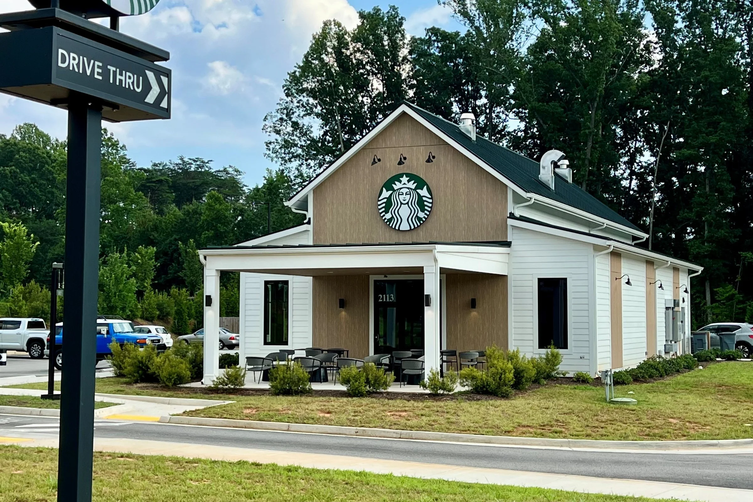 Starbucks drive-thru, Powhatan, VA