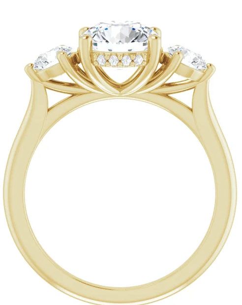 Three stone ring in yellow .png