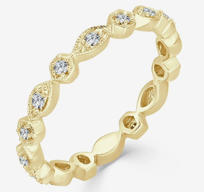 14k Gold & Diamond Eternity Ring - 0.18ct Yellow.png