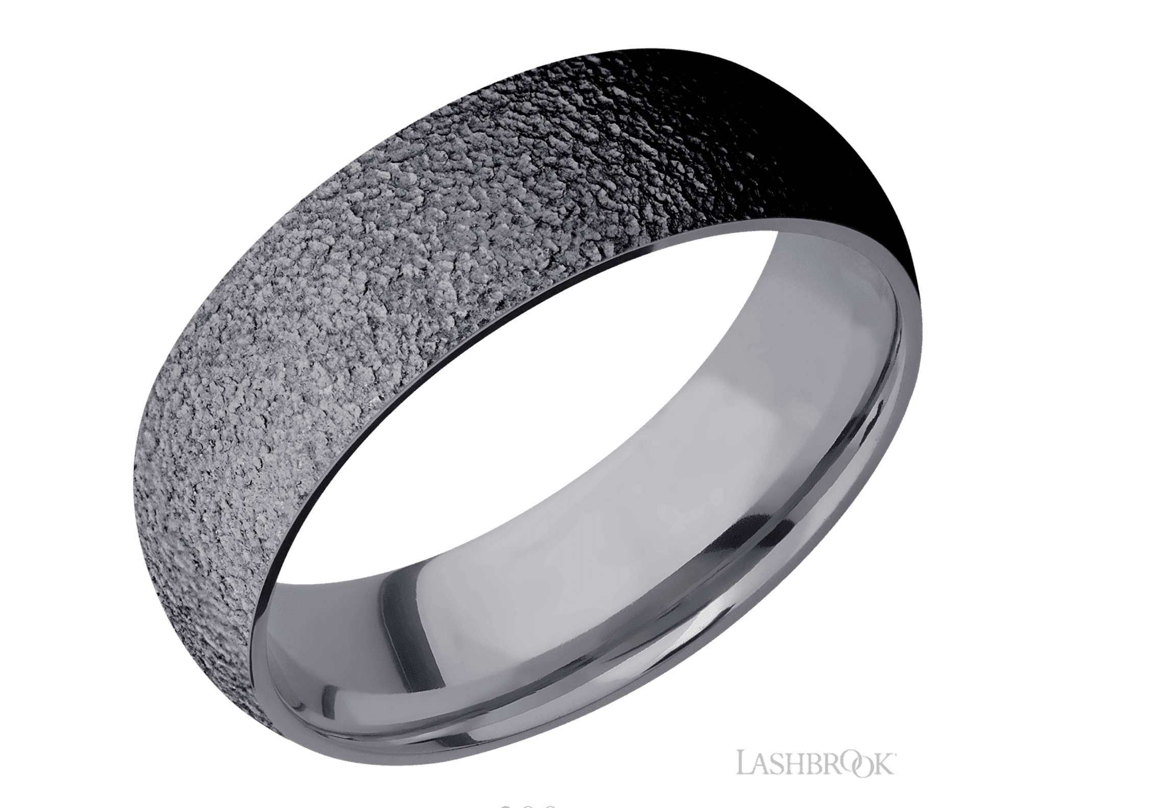 Tantalum with Stipple Finish