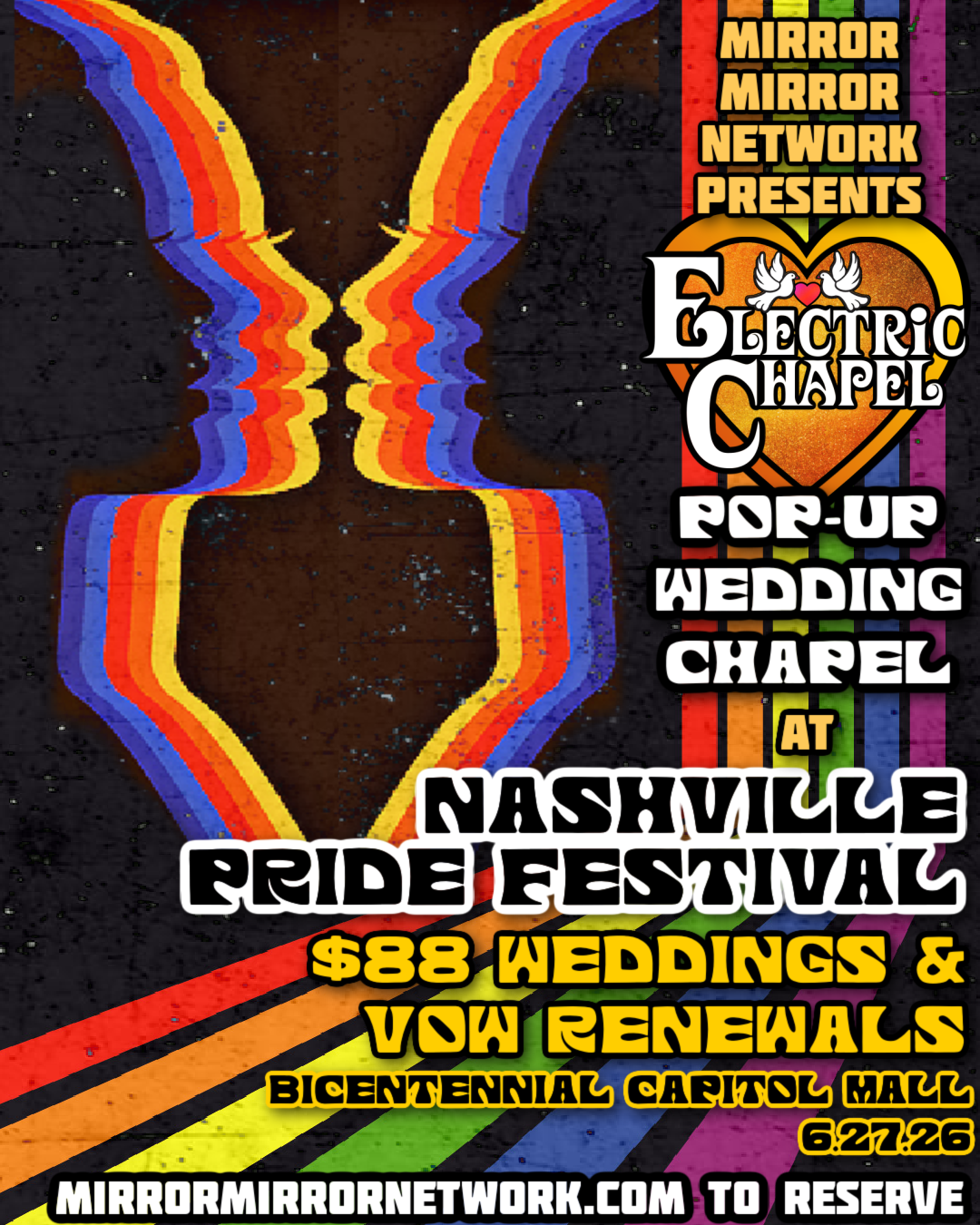 ELECTRIC CHAPEL PRIDE POP UP WEDDING FESTIVAL