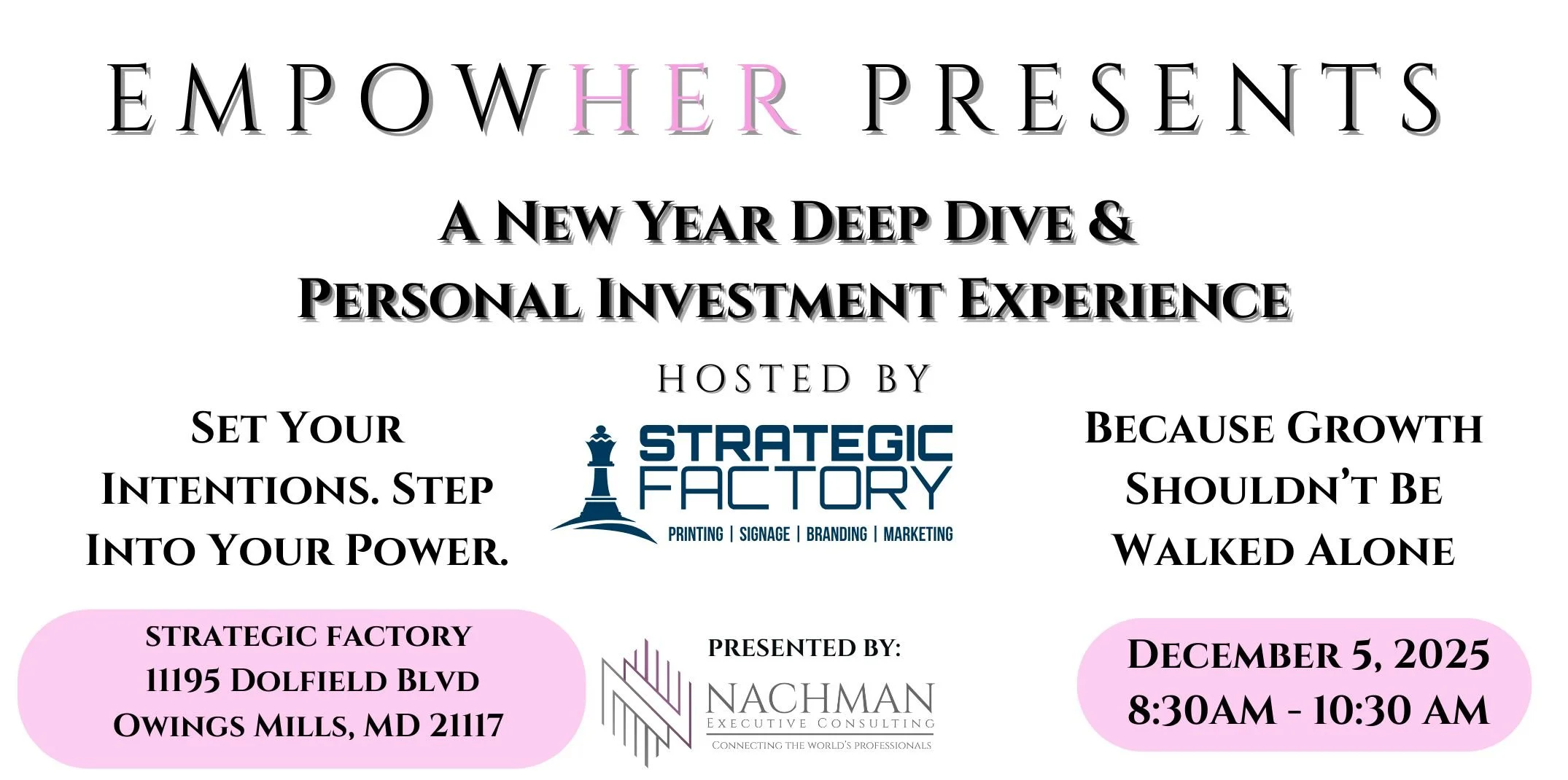 EmpowHER Deep Dive Morning with Strategic Factory