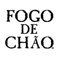 The logo for Fogo de Chão, featuring the brand name in stylized black text.