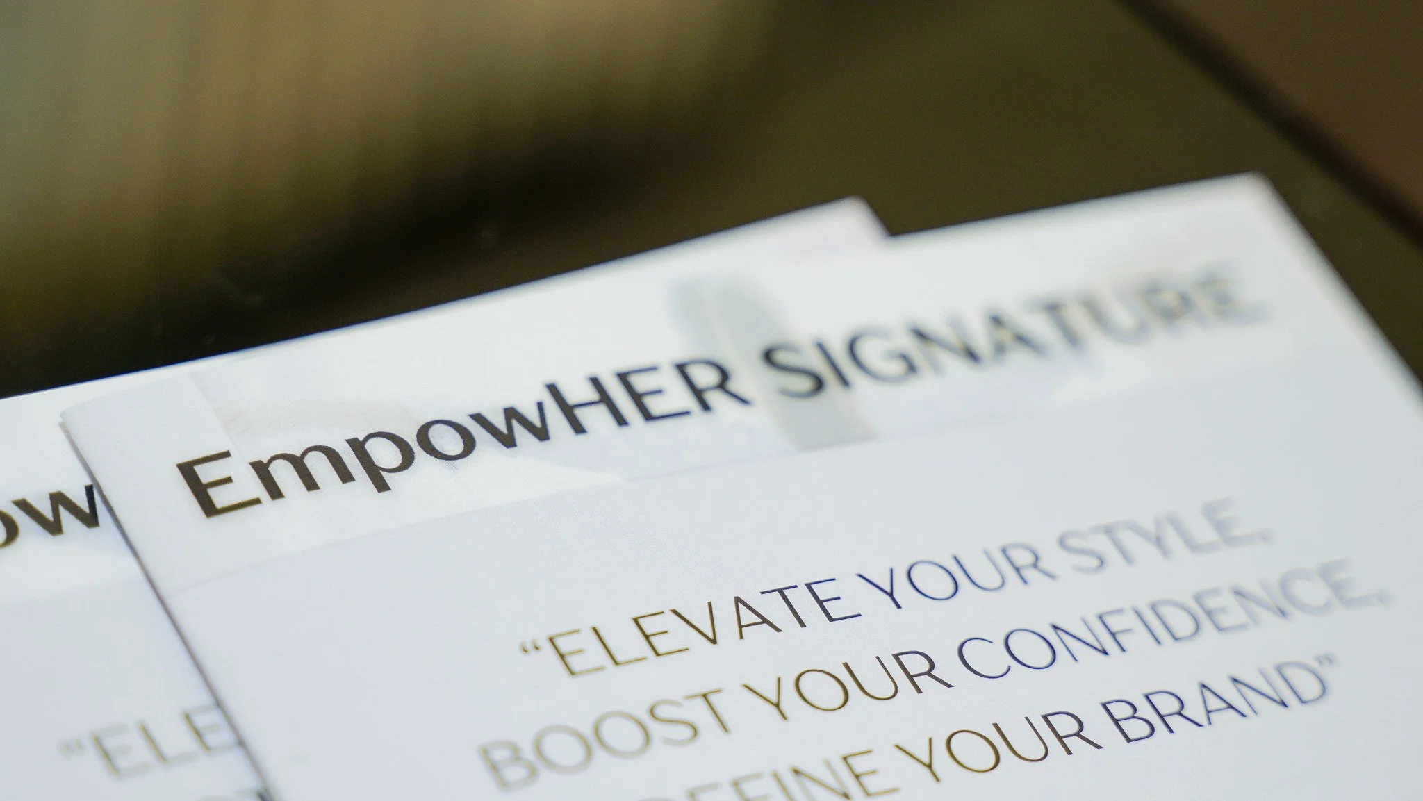 EmpowHER Worthy Signature Event