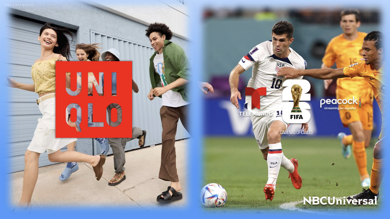 360 degree marketing campaign partnering Uniqlo and the 2026 FIFA World Cup