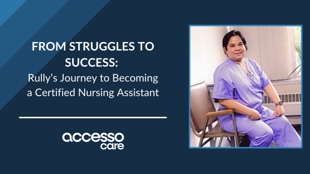 Dedicated Growth: Rully’s path to becoming a certified care professional.