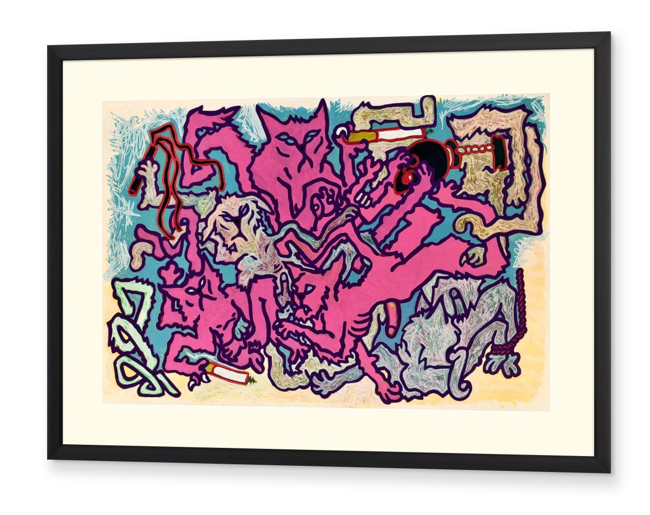 Jaxxon Kross art French Artist contemporary art Pop Art