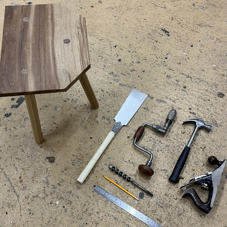 Sun 5 July, 10 am: Handmade stool workshop with Aidan Donovan