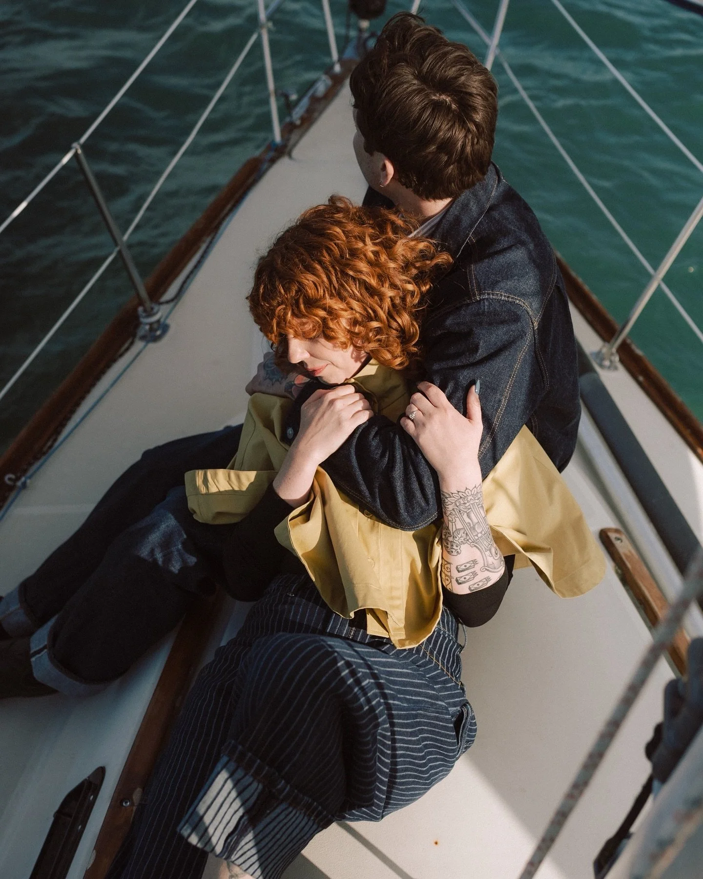 The winds were in our favor for McKenzie and Kai&rsquo;s engagement session. It&rsquo;s always been a dream of mine to sail, I will always be grateful to them for taking me out on Lake St Clair.
.
Detroit wedding photographer
Detroit engagement sessi