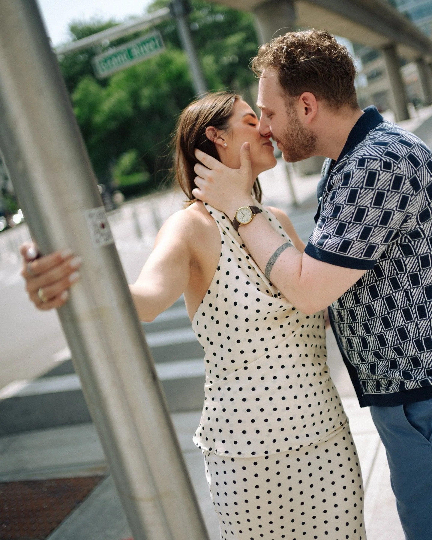 Brittany and Scotty&rsquo;s engagement session felt like an old Hollywood movie set at the @gemtheatredetroit . Hot tip: if you want to shoot downtown, do it on a weekday morning when it resembles an empty backlot rather than a bustling metropolis.
.