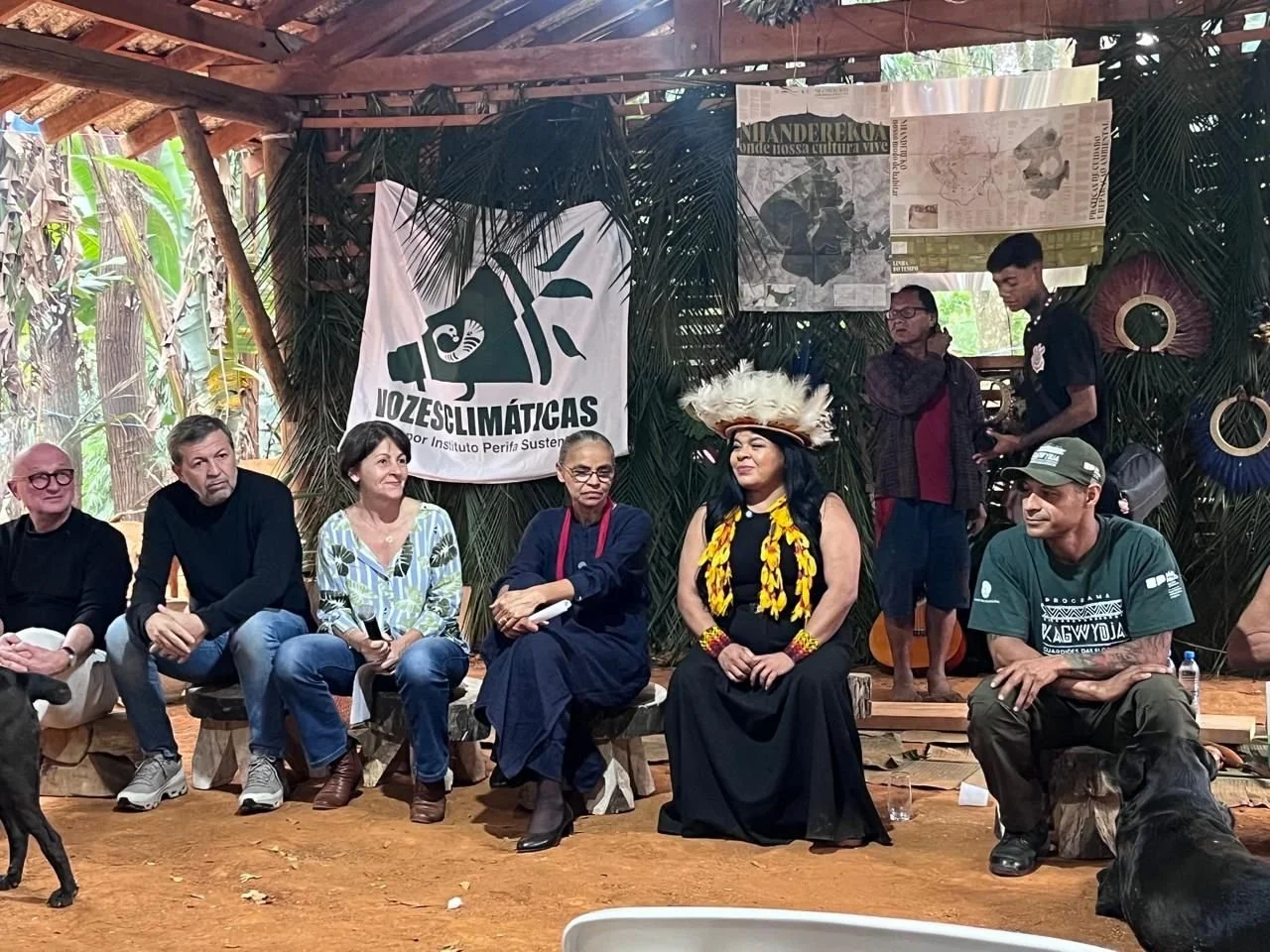 Climate leaders like Sonia Guajajara and Marina Silva meet at SP Climate Week 2026