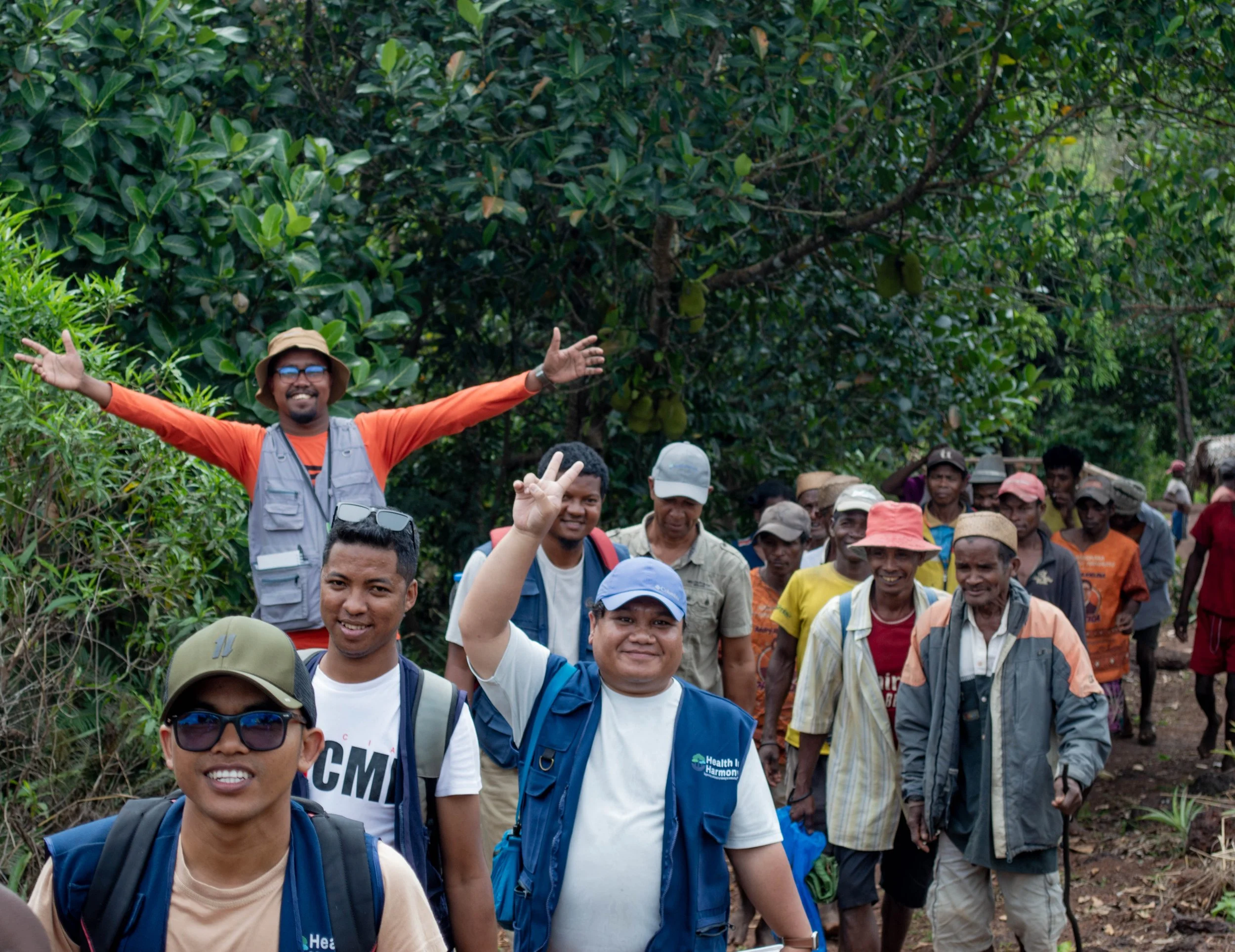 Mahardika Putra Purba in Analameloka, Madagascar