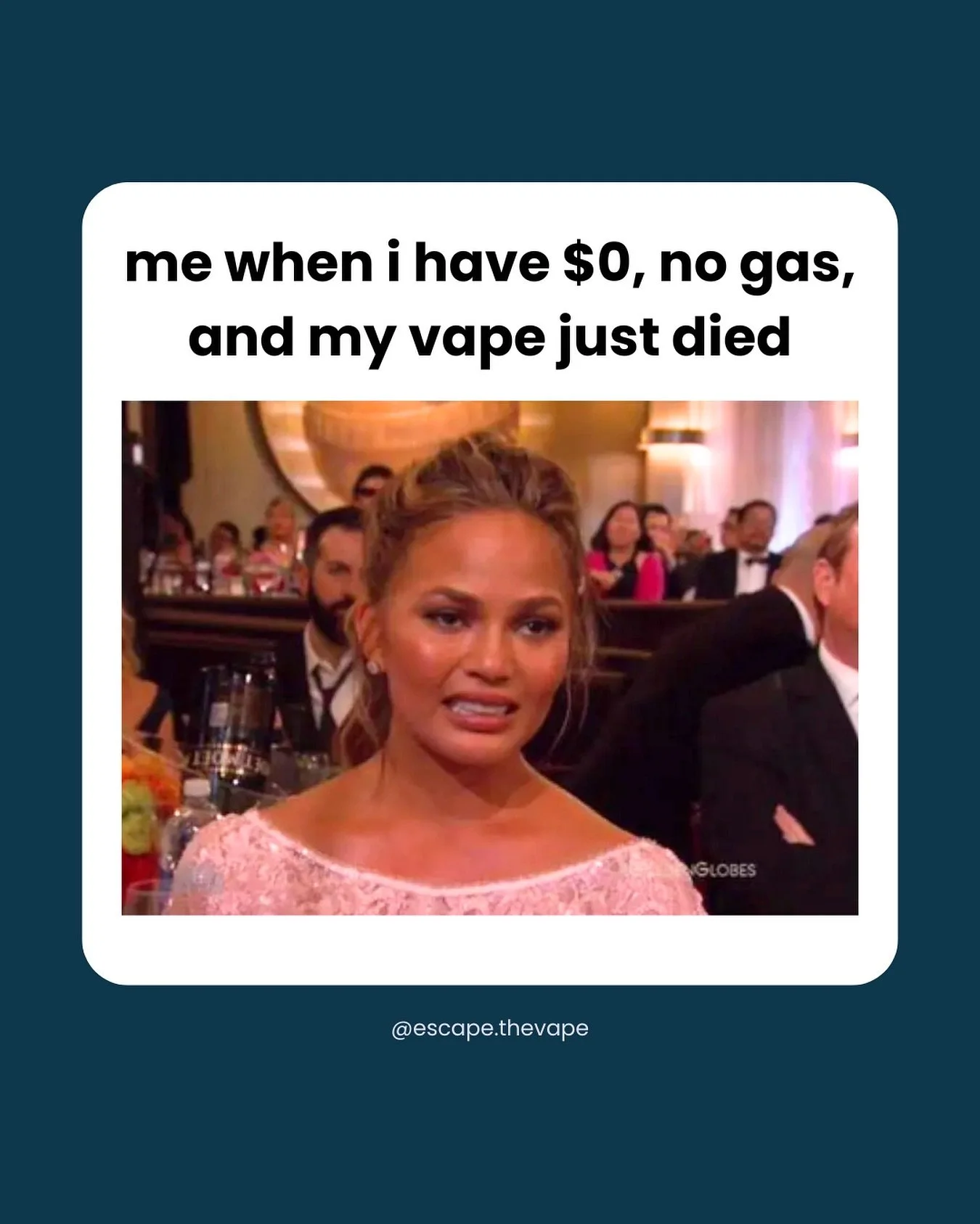 …😬 now’s the time babes. being broke is a GREAT excuse to quit. join Escape the Vape to track your savings & get support from fellow quitters! ✌🏽 you may not have the bag (right nowww), but you got this! 💸
#quitvaping #quitsmokin