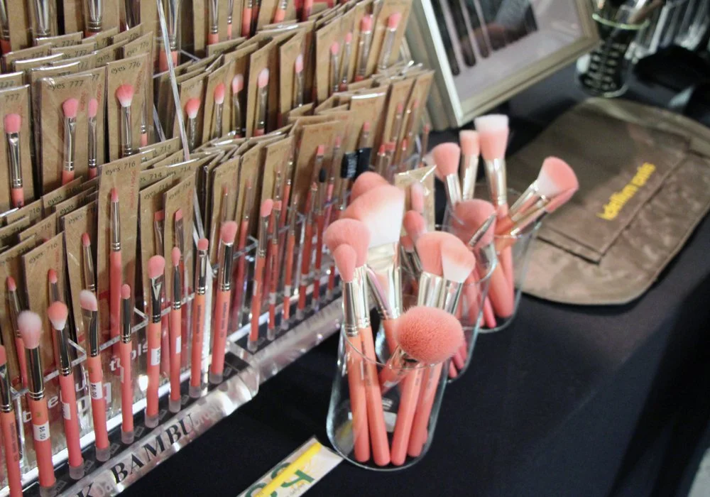 The-Makeup-Show-LA-2013-Bdellium-Tools-Pink-Bambu-Brushes.jpg
