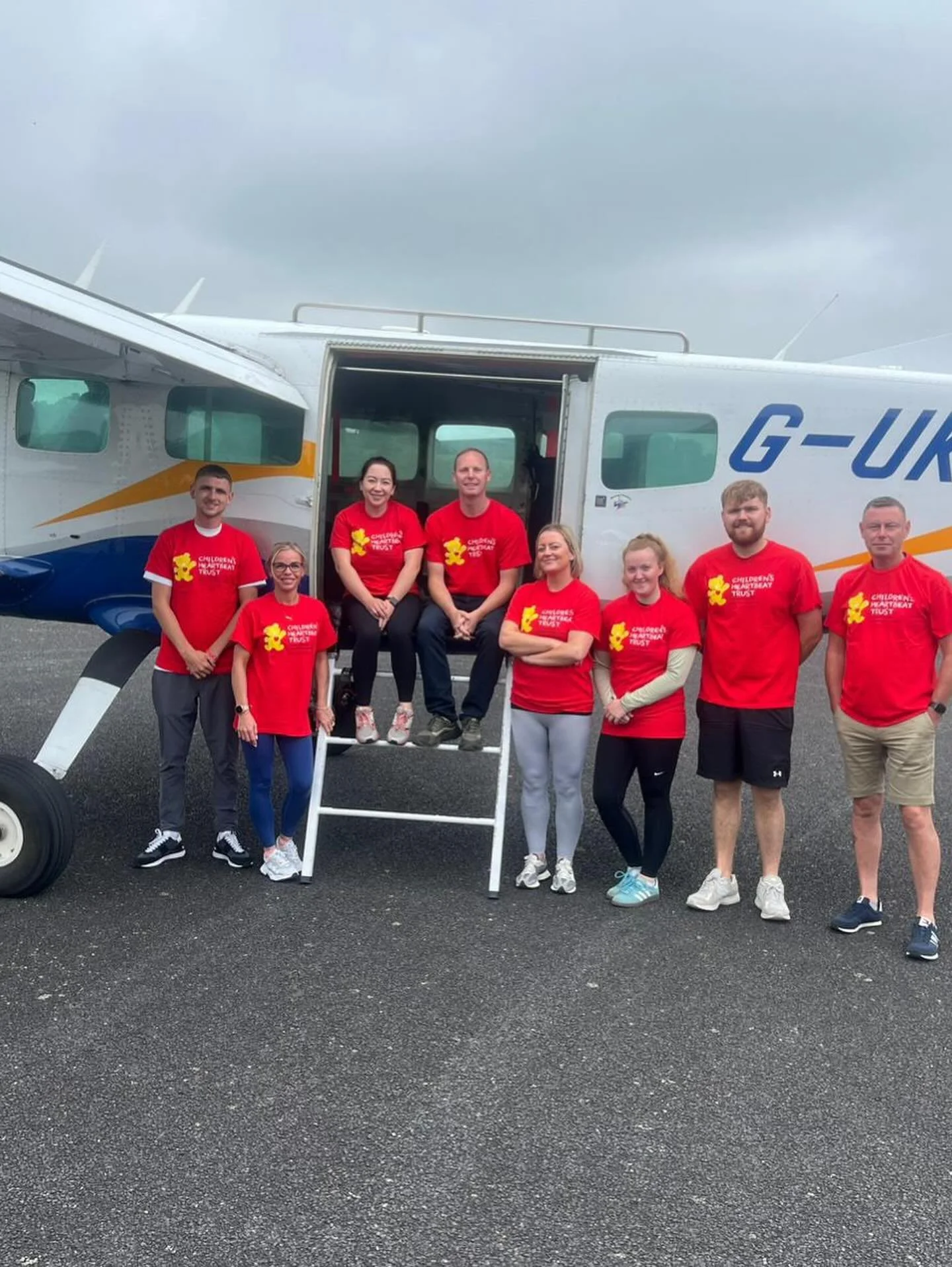 NI Accident Management Takes the Leap for the Children’s Heartbeat Trust in Northern Ireland