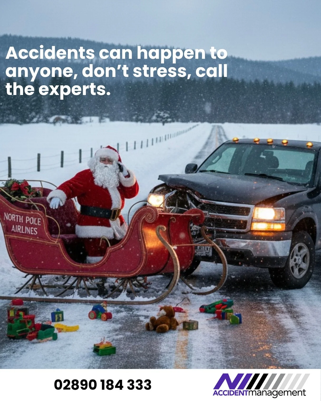 Call the experts 02890 184 333 📞🎅🏼