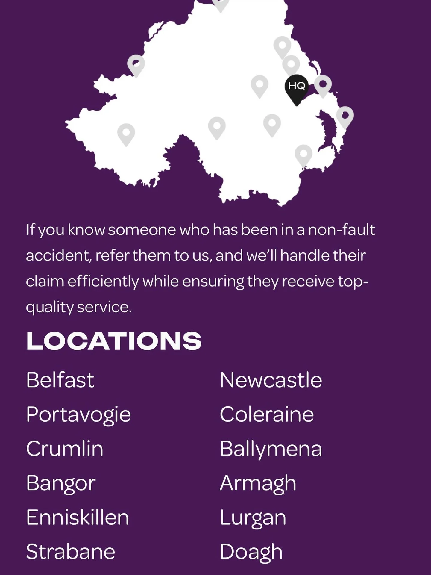 Save our website, number and email. Better safe than sorry 💜 Ni Accident Management always here to help! https://www.niaccidentmanagement.com 📞 077 3289 9696 📱 02890 184 333 📧 claims@niaccidentmanagement.com