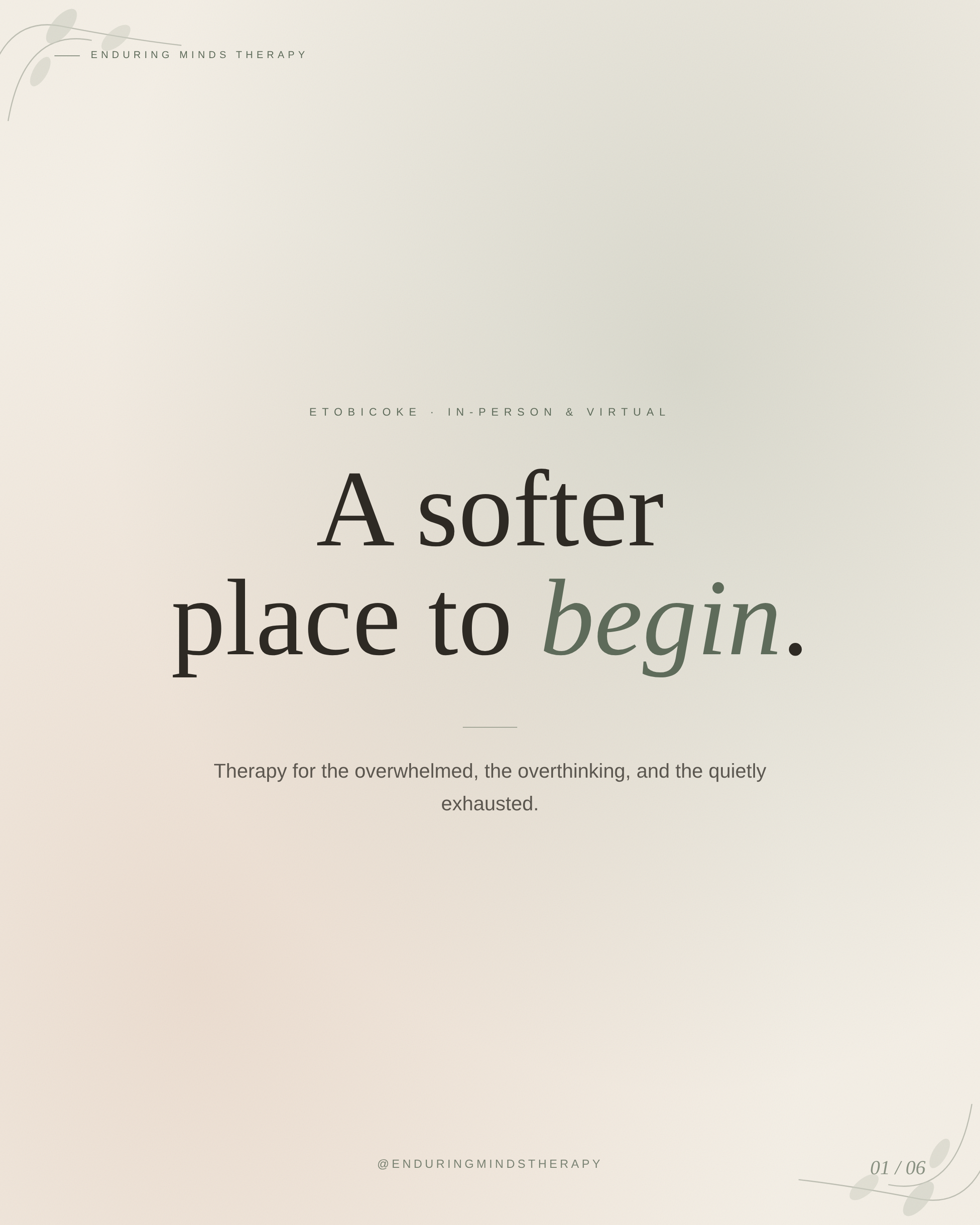 A Softer Place to Begin
