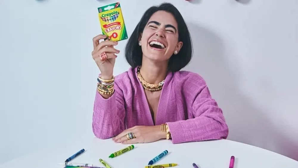 Nadine Ghosn and Crayola Team Up for a Limited-Edition Crayon Box