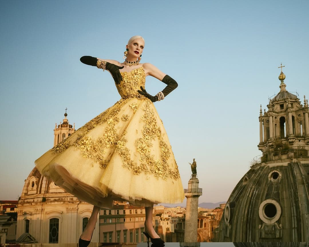 Dolce & Gabbana: ALTA MODA SUMMER 2025 EDITORIAL SHOTS