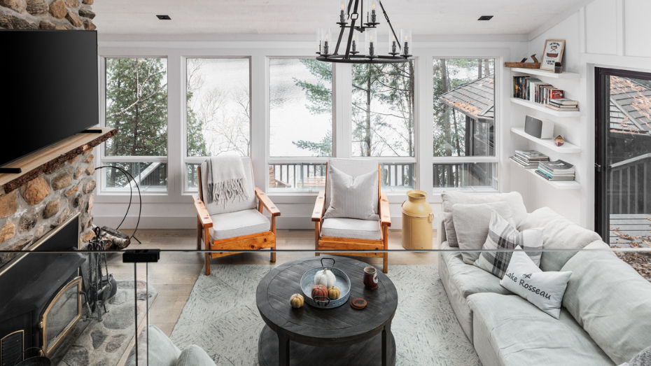 Muskoka Winter Lighting Ideas for a Warm and Inviting Cottage Interior