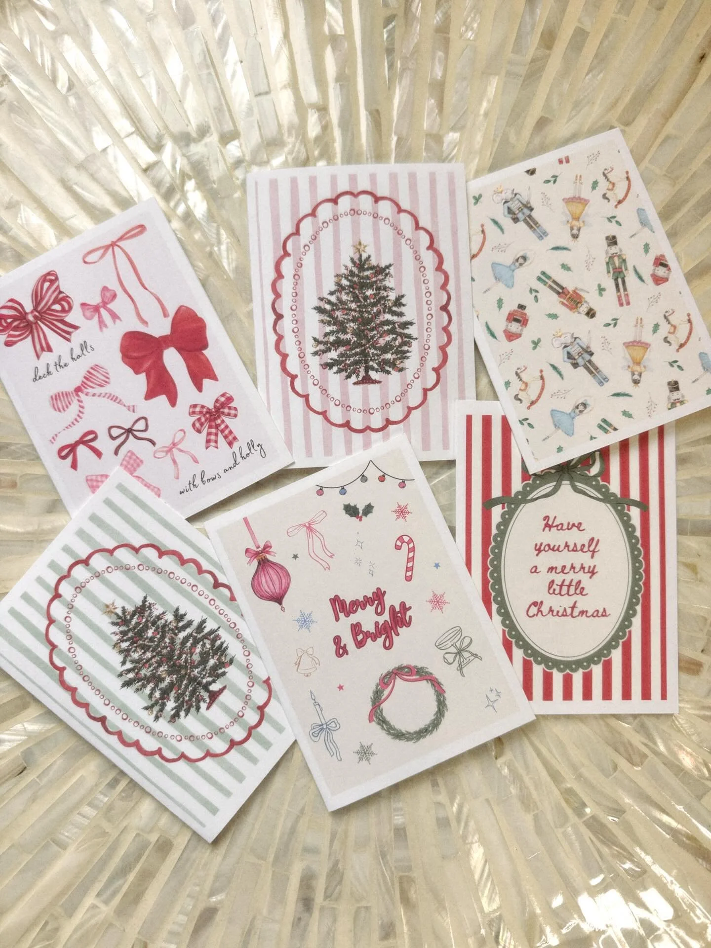 cute cards for your merry mail! 💌