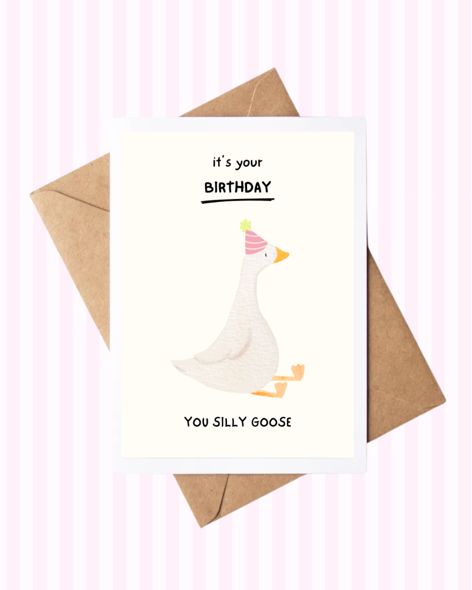 Silly Goose Card