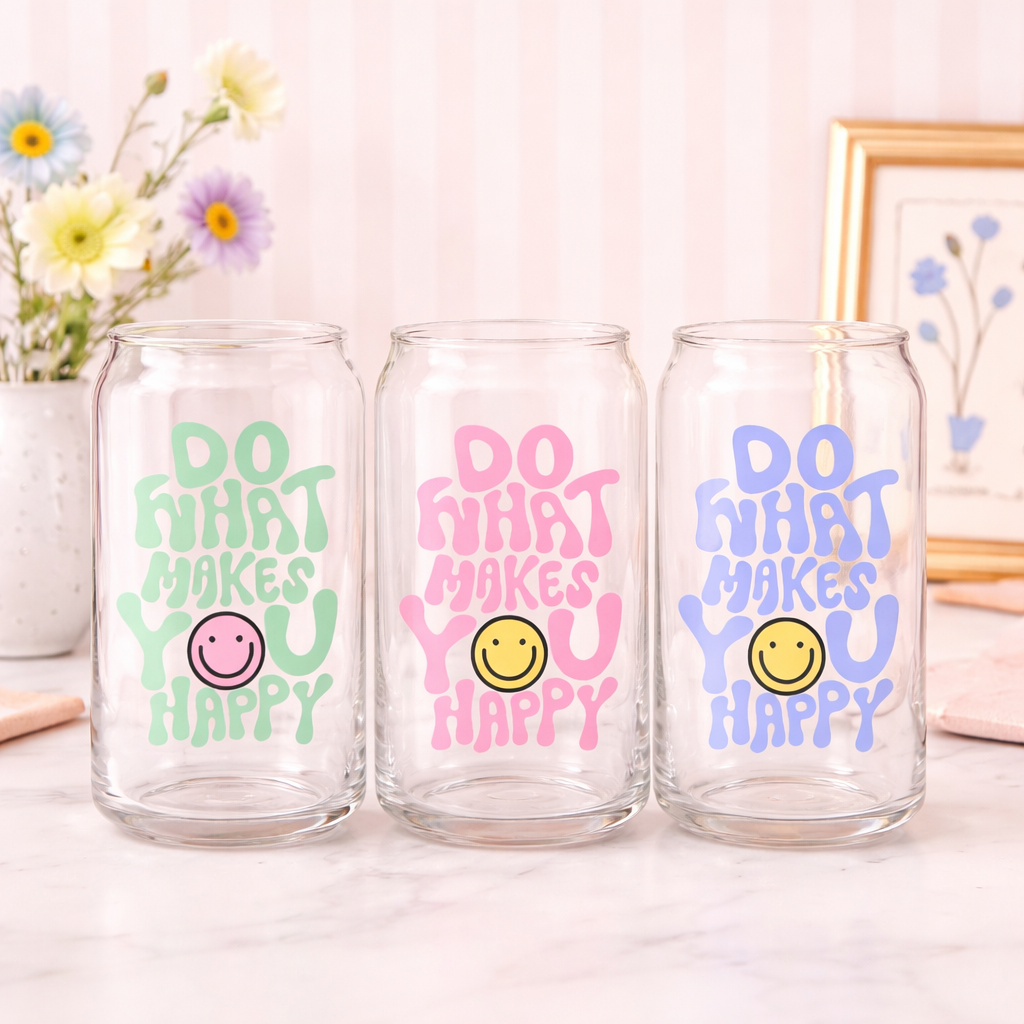 What Makes You Happy Can Glass