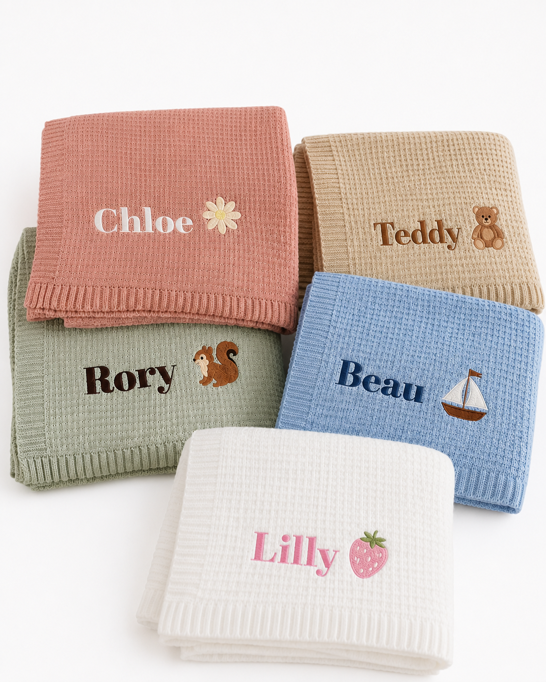 Embroidered Baby Blanket