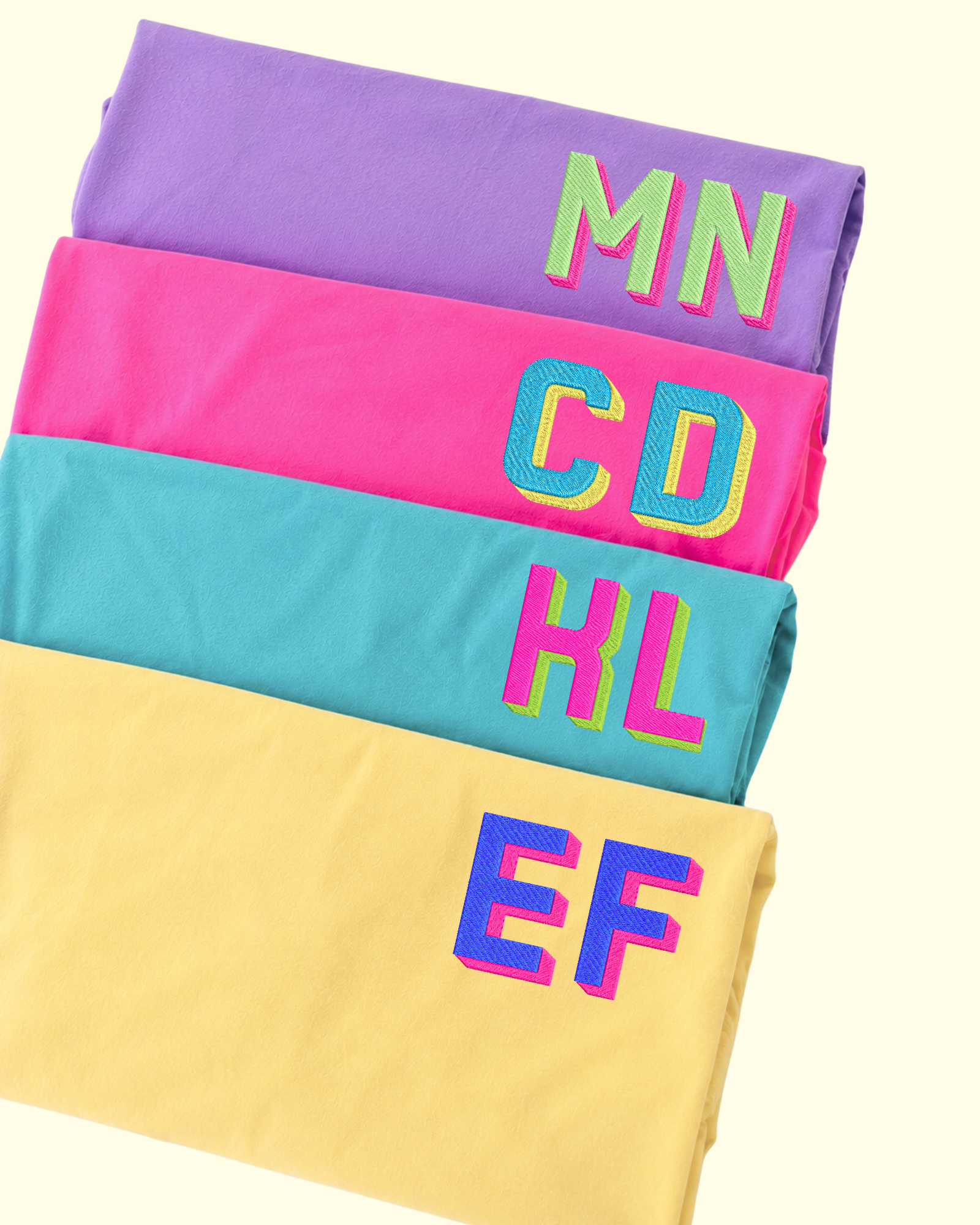 Initial Embroidery Tee