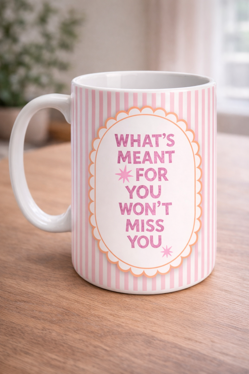Won't Miss You Large Mug