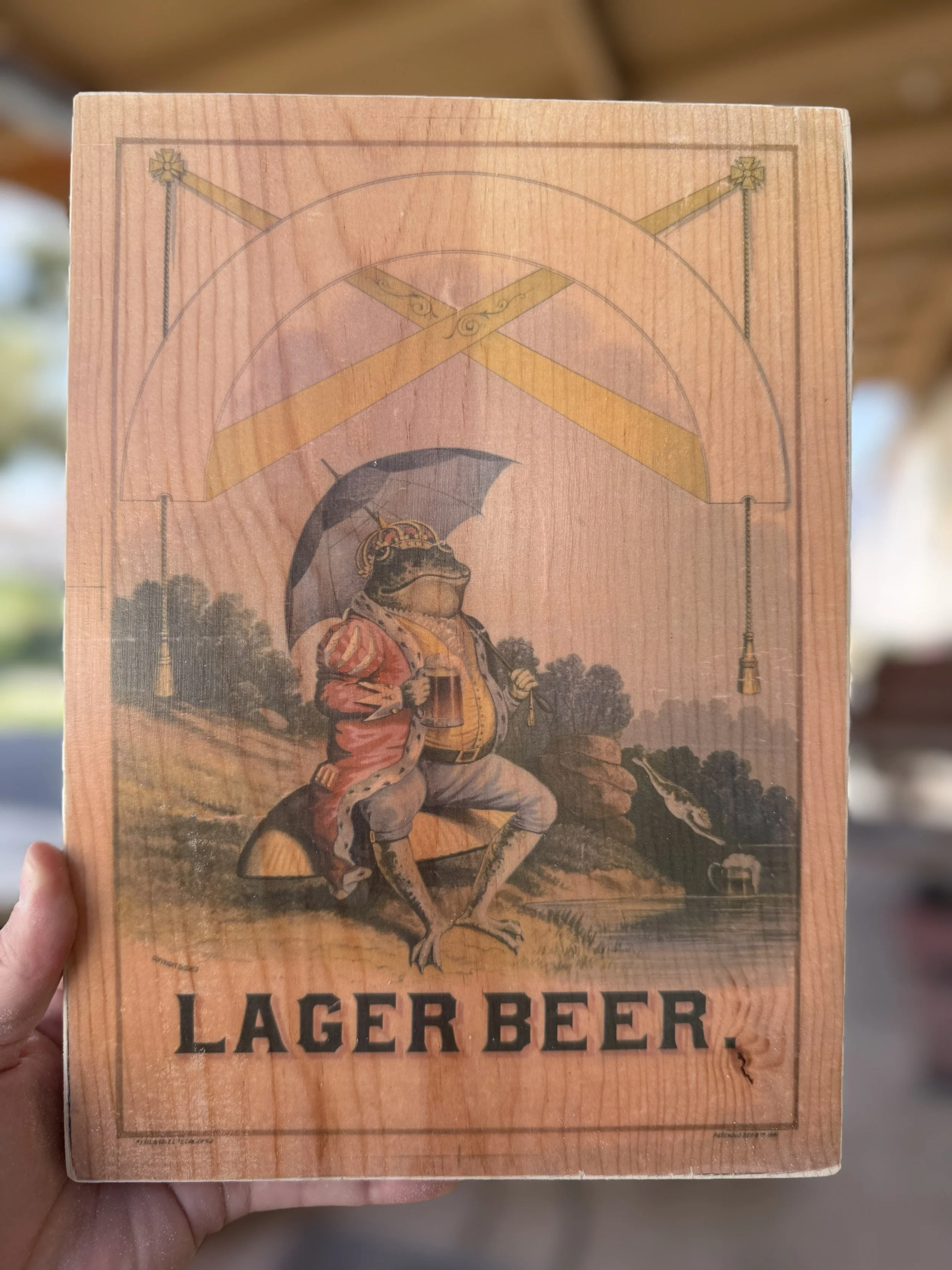 LARGER BEER