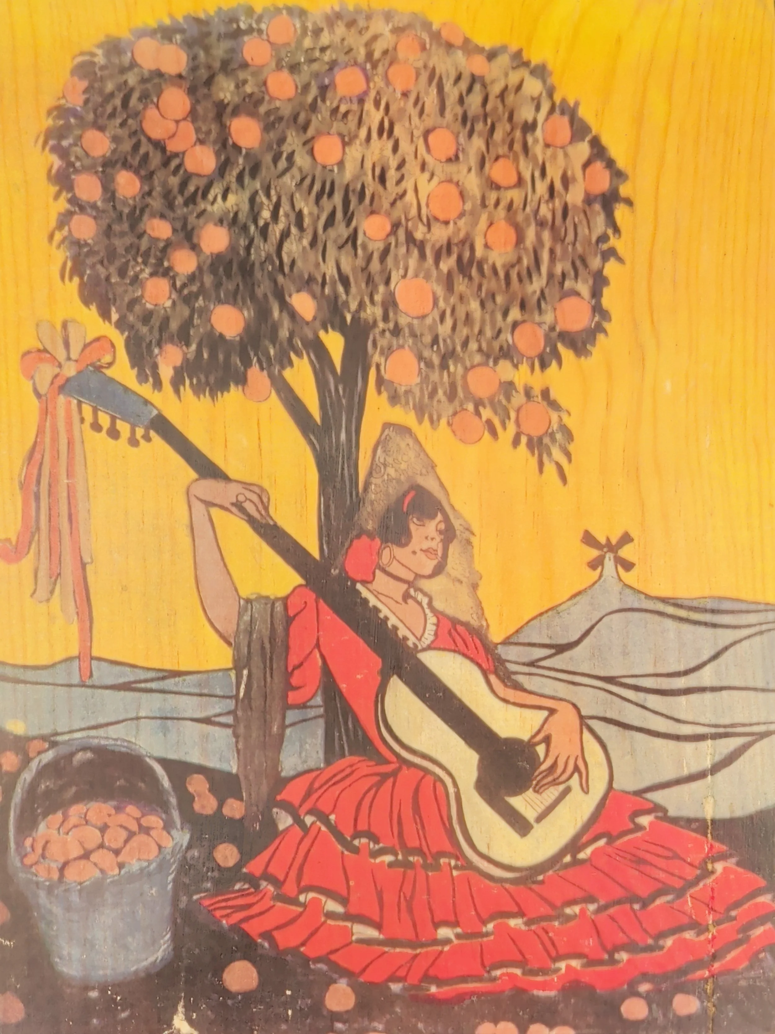 UNDER THE ORANGE TREE