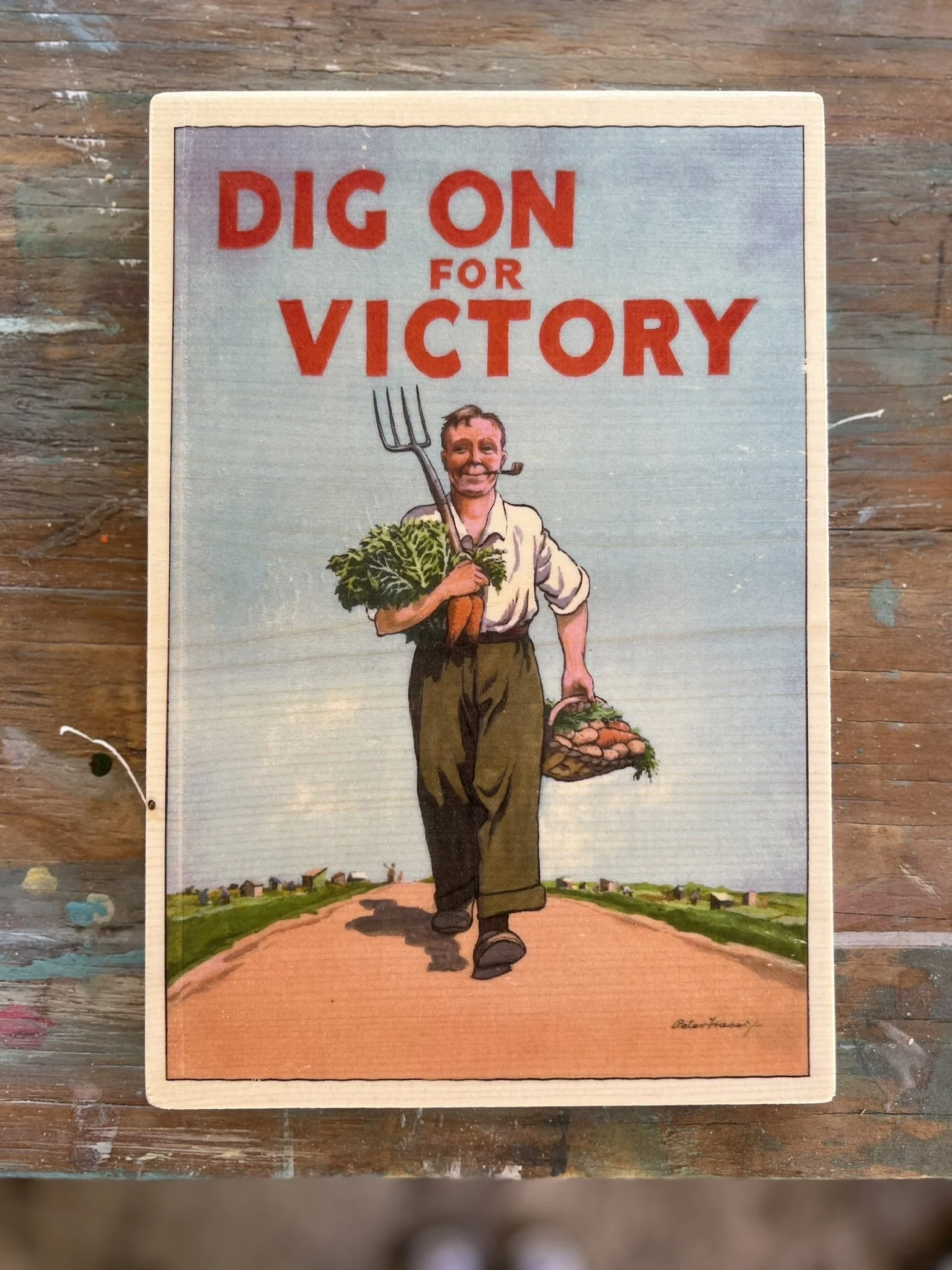 DIG ON FOR VICTORY